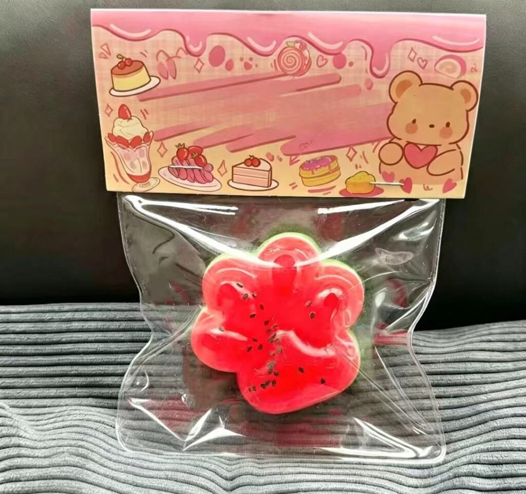 西瓜猫爪捏捏乐玩具TPR高颜值慢回弹手感解压神器