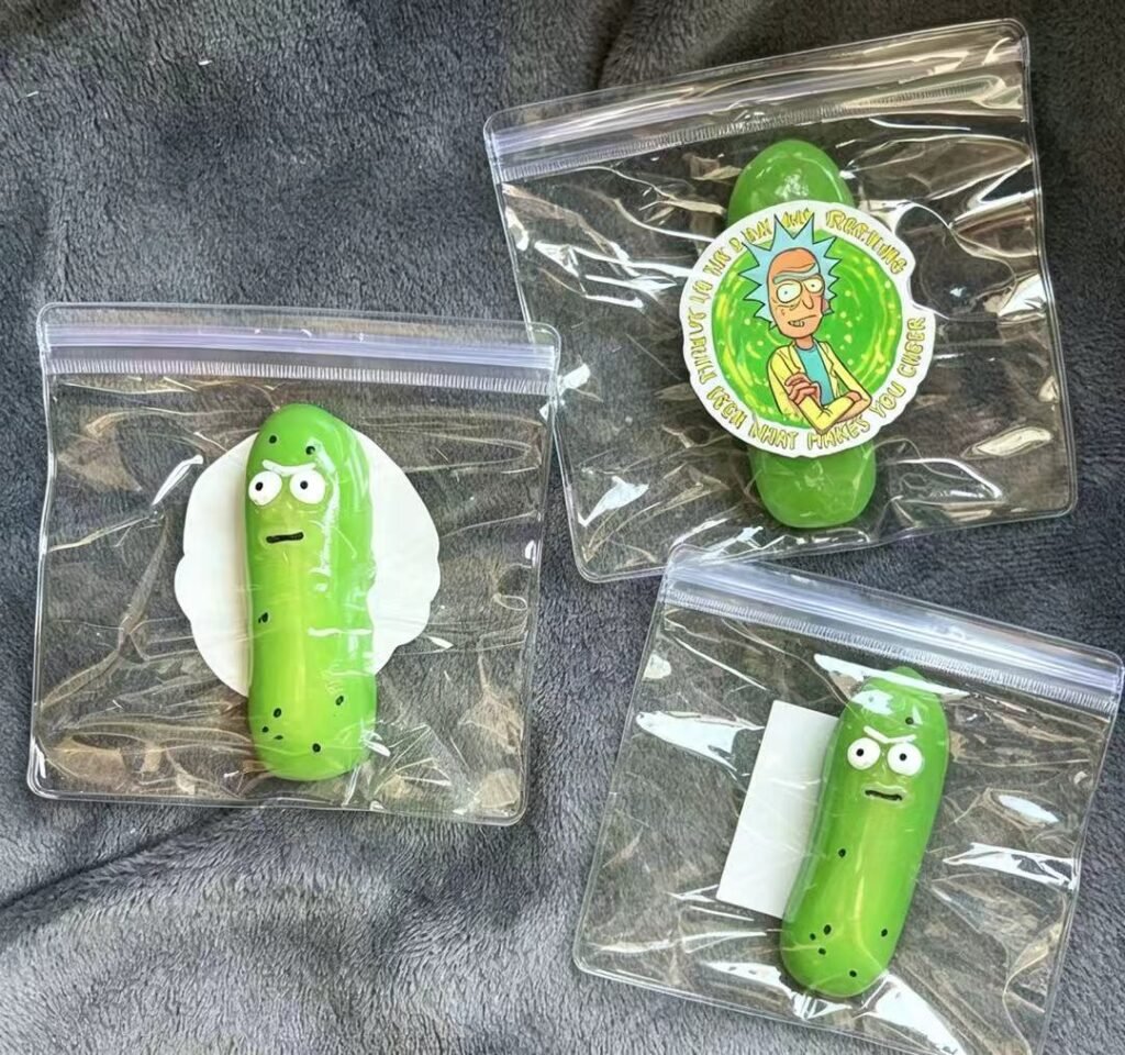 仿真黄瓜捏捏乐慢回弹减压玩具创意恶搞玩具