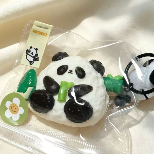 可爱竹笋熊猫捏捏乐柔软解压创意解压减压神器玩具捏捏 - 图片 3