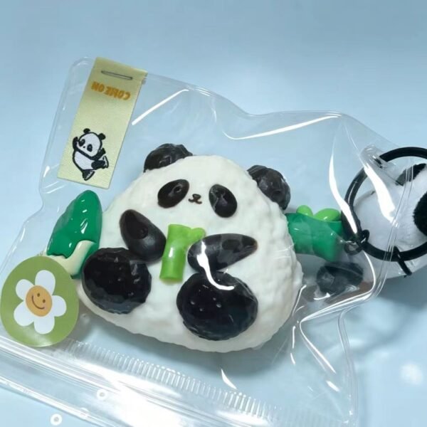 可爱竹笋熊猫捏捏乐柔软解压创意解压减压神器玩具捏捏 - 图片 4