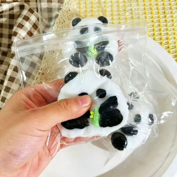 可爱竹笋熊猫捏捏乐柔软解压减压神器玩具 - 图片 2