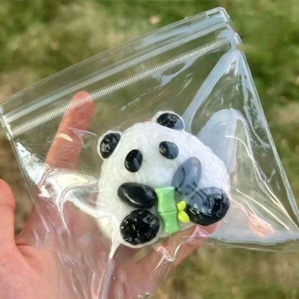 可爱竹笋熊猫捏捏乐柔软解压减压神器玩具 - 图片 3