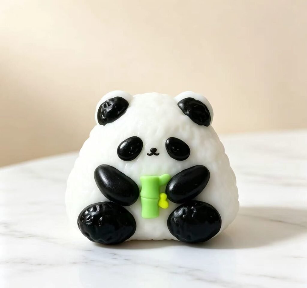 可爱竹笋熊猫捏捏乐柔软解压减压神器玩具