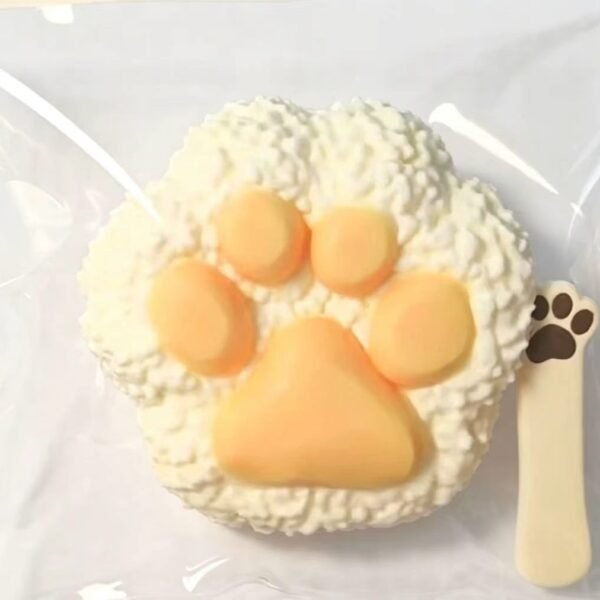 可爱饭团猫爪捏捏乐柔软解压减压神器玩具 - 图片 1