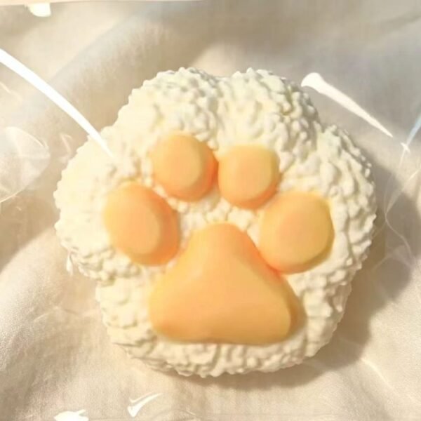 可爱饭团猫爪捏捏乐柔软解压减压神器玩具 - 图片 4